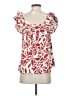 Sanctuary Red Short Sleeve Blouse Size S - photo 2