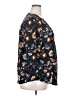 Style&Co 100% Polyester Floral Black Long Sleeve Blouse Size XXL - photo 4