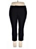 Alfani Solid Black Active Pants Size 22 - photo 1