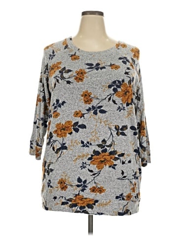 Mix by 41 Hawthorn 3/4 Sleeve T-Shirt (view 1)