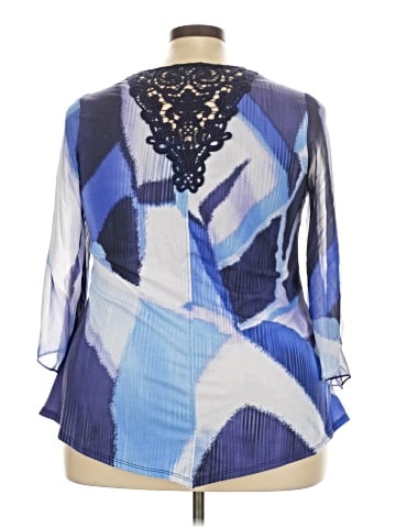 Avenue 3/4 Sleeve Blouse (view 2)