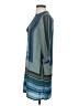 Zara Basic 100% Polyester Print Blue Casual Dress Size XS - photo 5