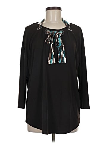 Easywear by Chico's 3/4 Sleeve Blouse (view 1)