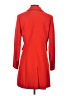 Allegra K 100% Polyester Red Coat Size S - photo 2
