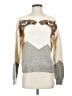 Mara Hoffman Chevron-herringbone Ivory Pullover Sweater Size XS - photo 1