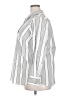 Talbots Stripes Silver Long Sleeve Button-Down Shirt Size 2X - photo 5