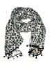 David & Young 100% Polyester Animal Print Gray Scarf One size - photo 1