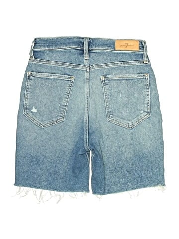 7 For All Mankind Denim Shorts (view 2)