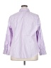Talbots Stripes Purple Long Sleeve Button-Down Shirt Size 20 - photo 2