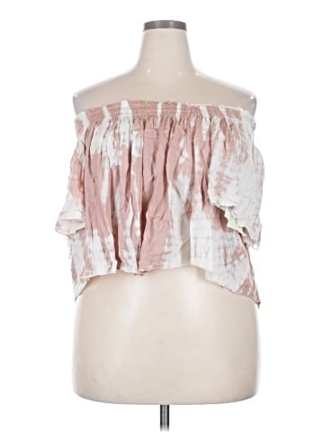 Forever 21 Plus Short Sleeve Blouse (view 1)