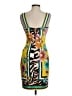 Cache Print Yellow Cocktail Dress Size 2 - photo 2