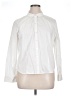 Old Navy 100% Cotton Solid White Long Sleeve Button-Down Shirt Size XL - photo 1