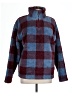 Eddie Bauer 100% Polyester Plaid Burgundy Pullover Sweater Size L - photo 1