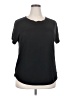 Athletic Works Solid Black Short Sleeve T-Shirt Size XXL - photo 1