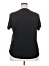 Athletic Works Solid Black Short Sleeve T-Shirt Size XXL - photo 2