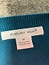 August Silk Teal Pullover Sweater Size M - photo 4