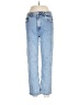 Stradivarius Hearts Blue Jeans Size 10 - photo 1