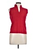 DressBarn Red Sleeveless Blouse Size L - photo 1