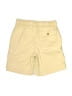 Crewcuts Solid Yellow Khaki Shorts Size 7 - photo 2