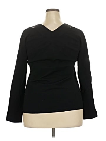 Per Se By Carlisle 3/4 Sleeve T-Shirt (view 2)