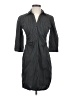 Express Design Studio Chevron-herringbone Gray Casual Dress Size 2 - photo 1