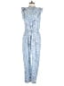 Banjanan 100% Rayon Paisley Blue Jumpsuit Size M - photo 1