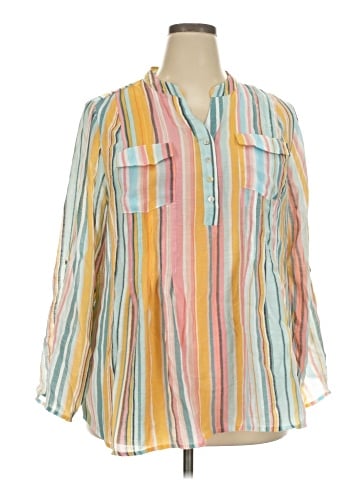 Zac & Rachel 3/4 Sleeve Blouse (view 1)