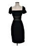Black Halo Solid Black Cocktail Dress Size 2 - photo 1