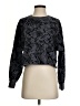 JoyLab Paisley Black Sweatshirt Size S - photo 1