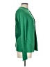 DKNY Green Long Sleeve Silk Top Size 10 - photo 4