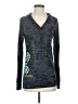 Next Level Apparel Blue Long Sleeve T-Shirt Size S - photo 1