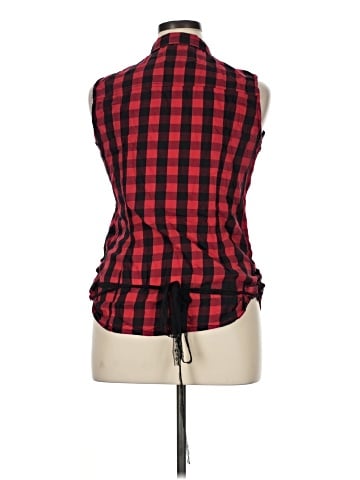 Royal Bones by Daang Sleeveless Button-Down Shirt (view 2)