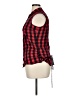 Royal Bones by Daang 100% Cotton Plaid Red Sleeveless Button-Down Shirt Size XL - photo 5