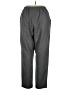 Alfred Dunner 100% Polyester Solid Gray Casual Pants Size 16 - photo 2