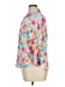 Chaps 100% Cotton Floral Pink 3/4 Sleeve Button-Down Shirt Size XL - photo 5