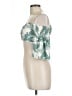 Luxxel 100% Polyester Green 3/4 Sleeve Blouse Size L - photo 5