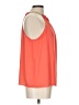INC International Concepts 100% Polyester Orange Sleeveless Blouse Size L - photo 4