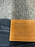 Levi's Chevron-herringbone Black Blue Jeans Size 27 waist - photo 4