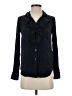 J.Crew Black Long Sleeve Blouse Size 00 - photo 1