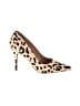 Linea Paolo Animal Print Gold Heels Size 7 - photo 1