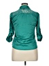 Iz Byer 100% Polyester Teal 3/4 Sleeve Blouse Size XL - photo 2
