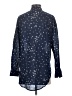 Madewell 100% Cotton Stars Blue Long Sleeve Blouse Size S - photo 2