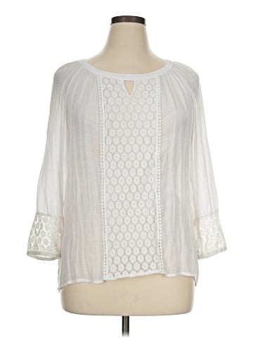 Zac & Rachel 3/4 Sleeve Blouse (view 1)