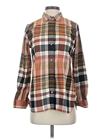 Madewell Classic Ex-Boyfriend Shirt in Seconda Plaid (view 1)