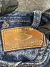 Bugle Boy Chevron-herringbone Blue Jeans Size 14 - photo 7