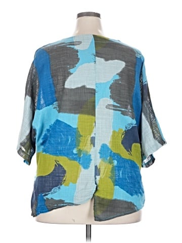 Simply Couture 3/4 Sleeve Blouse (view 2)