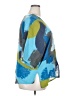 Simply Couture Blue 3/4 Sleeve Blouse Size XXL - photo 4