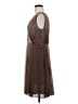 Talbots 100% Polyester Brown Cocktail Dress Size 6 - photo 5