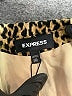Express 100% Polyester Animal Print Gold Blazer Size XXS - photo 6