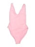 Topshop Pink Bodysuit Size 10 - photo 1